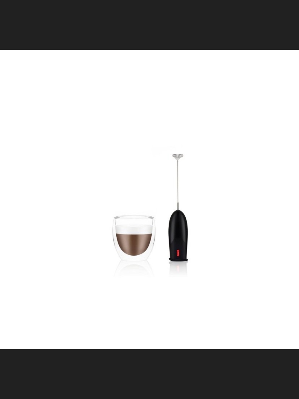 Bodum Black Electric Milk Frother